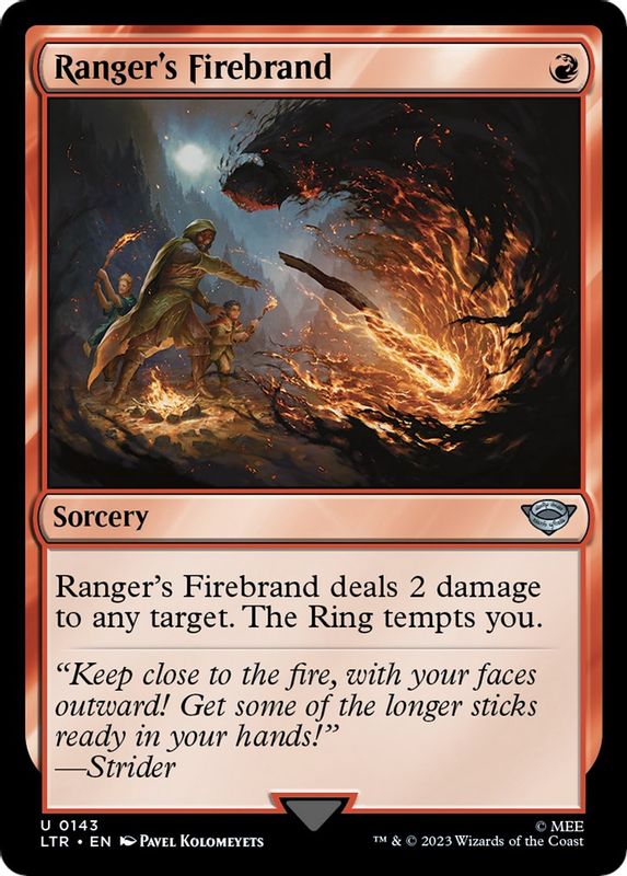 Ranger's Firebrand - 143 - Uncommon