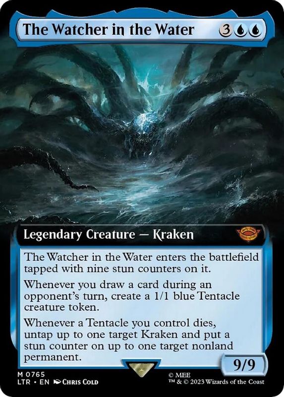 The Watcher in the Water (Extended Art) (Surge Foil) - 765 - Mythic