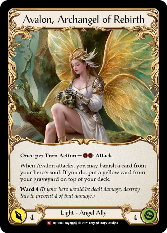 Figment of Rebirth // Avalon, Archangel of Rebirth - DTD009 - Majestic