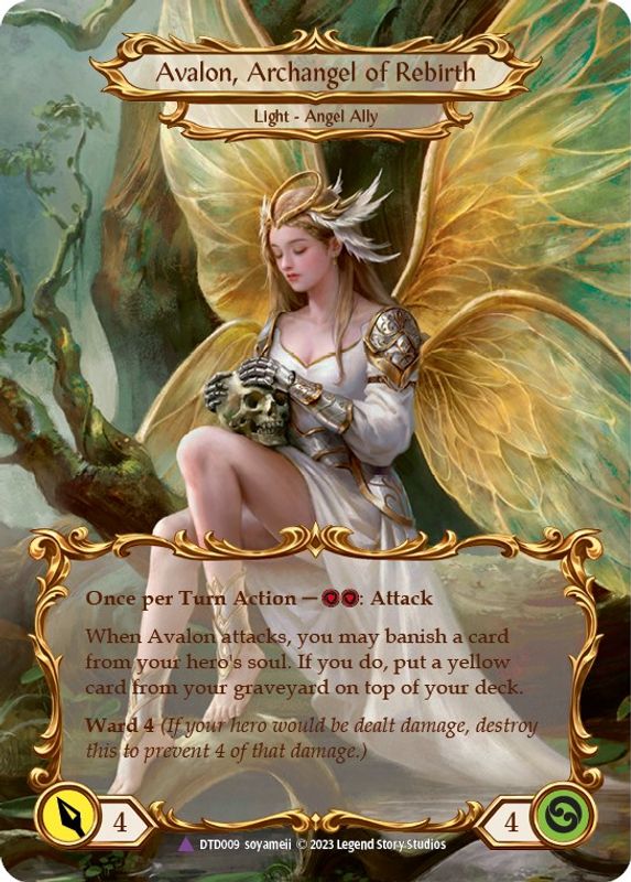 Figment of Rebirth // Avalon, Archangel of Rebirth (Marvel) - DTD009 - Marvel