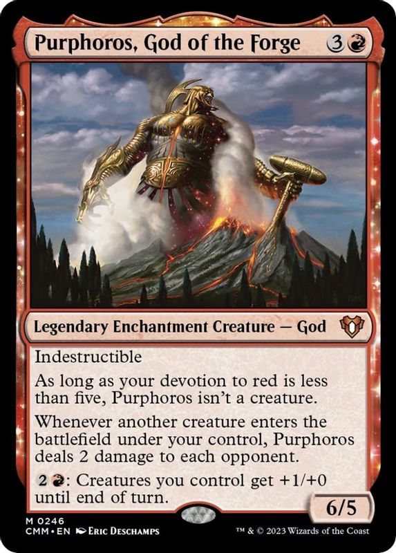 Purphoros, God of the Forge - 246 - Mythic