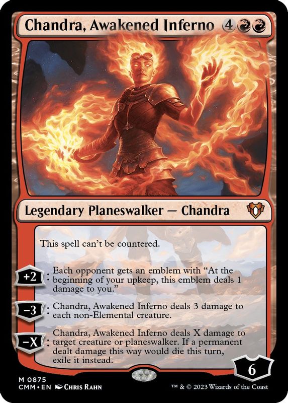 Chandra, Awakened Inferno - Mythic