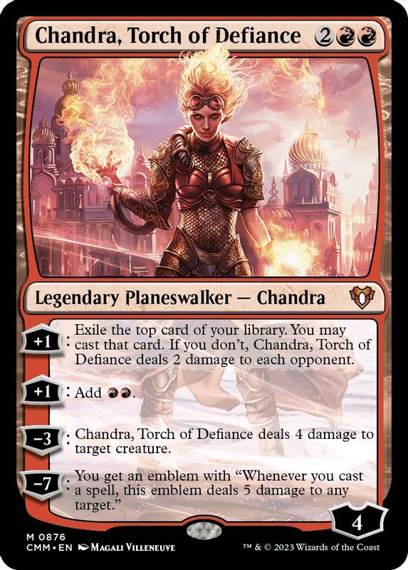 Chandra, Torch of Defiance - Mythic