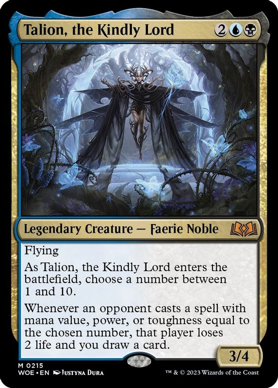 Talion, the Kindly Lord - 215 - Mythic