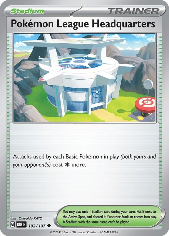 Pokémon League Headquarters - 192/197 - Uncommon