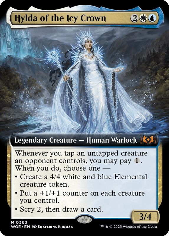 Hylda of the Icy Crown (Extended Art) - 363 - Mythic