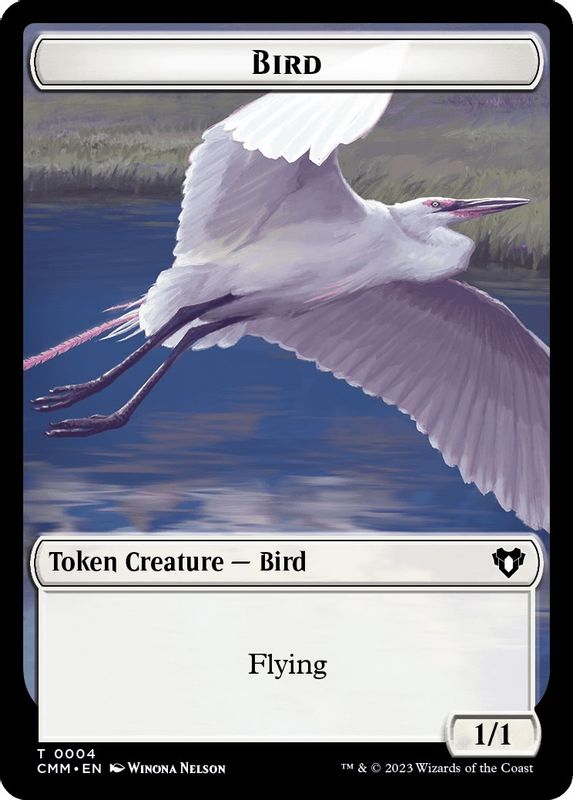 Bird // Bird Illusion Double-sided Token - 4 // 11 - Token