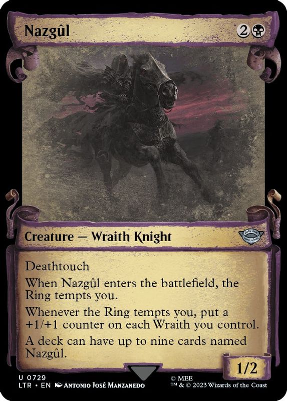 Nazgul (0729) (Showcase Scrolls) - 729 - Uncommon