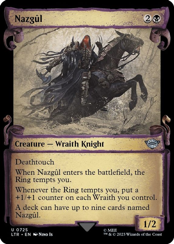 Nazgul (0725) (Showcase Scrolls) - 725 - Uncommon