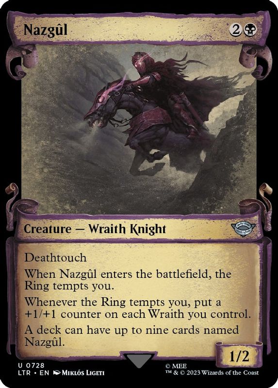 Nazgul (0728) (Showcase Scrolls) - 728 - Uncommon