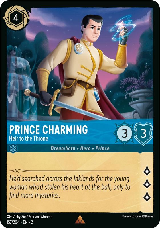 Prince Charming - Heir to the Throne - 157/204 - Rare