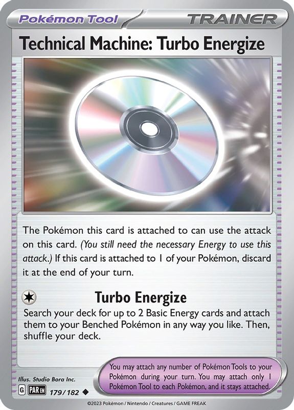 Technical Machine: Turbo Energize - 179/182 - Uncommon