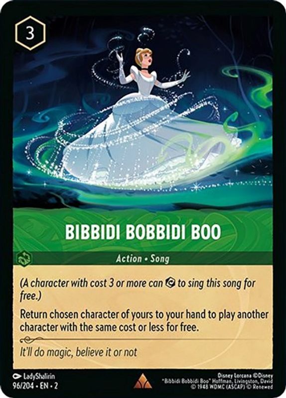 Bibbidi Bobbidi Boo - 96/204 - Rare