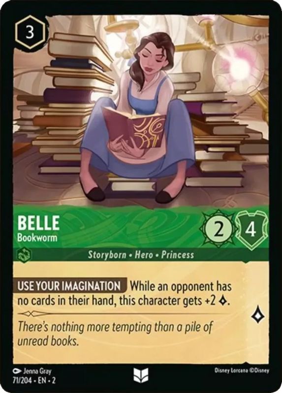 Belle - Bookworm - 71/204 - Uncommon