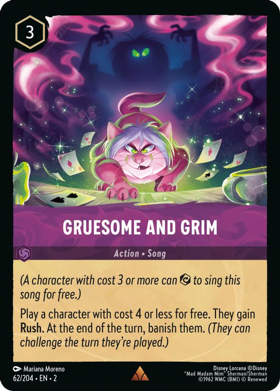 Gruesome and Grim - 62/204 - Rare