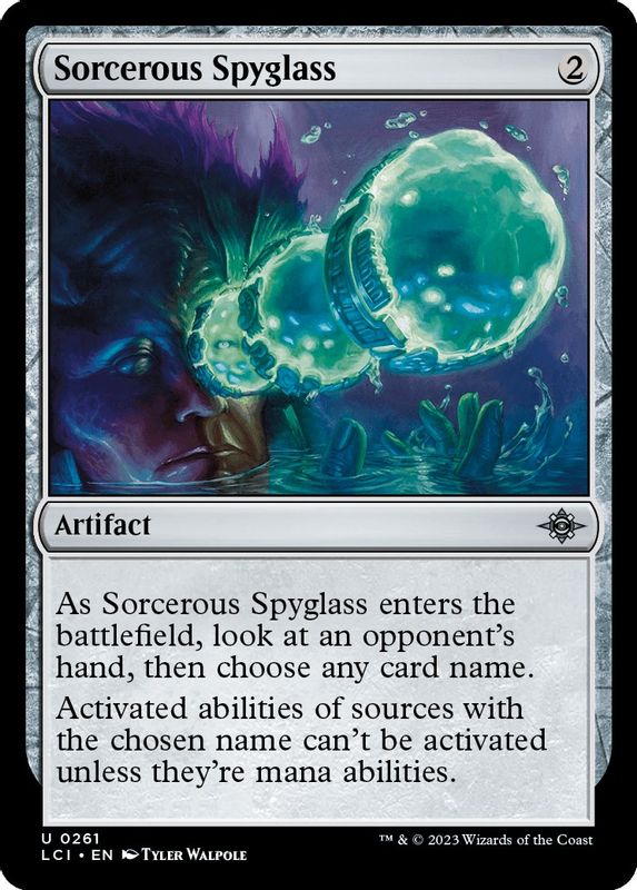 Sorcerous Spyglass - 261 - Uncommon