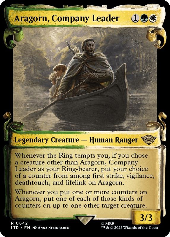 Aragorn, Company Leader (Showcase Scrolls) - 642 - Rare
