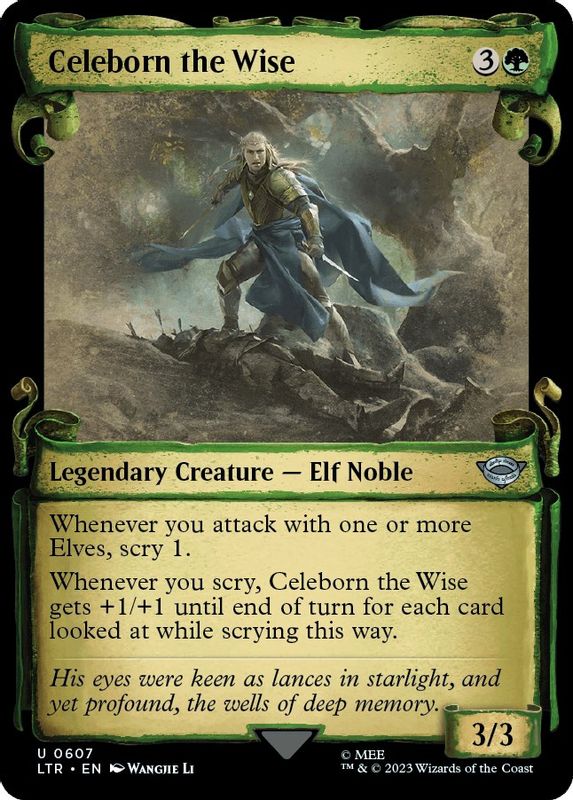 Celeborn the Wise (Showcase Scrolls) - 607 - Uncommon