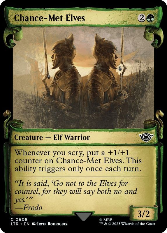 Chance-Met Elves (Showcase Scrolls) - 608 - Common