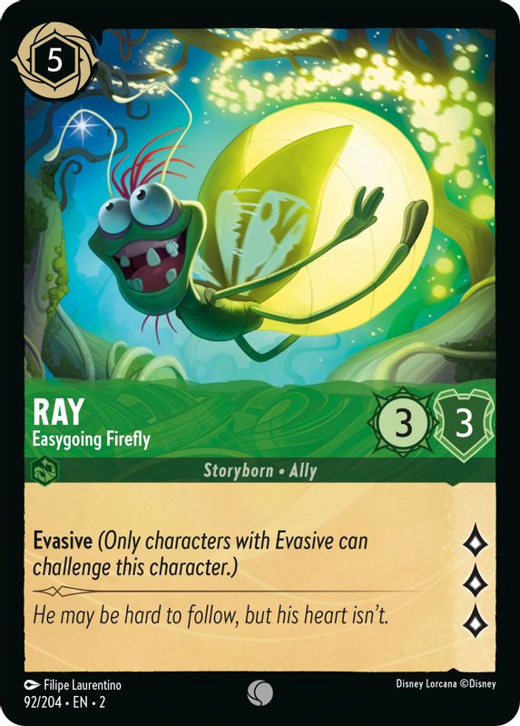 Ray - Easygoing Firefly - 92/204 - Common