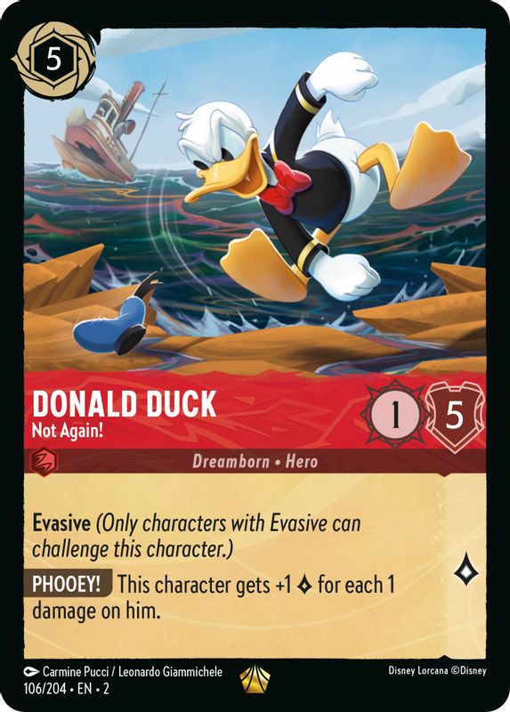 Donald Duck - Not Again! - 106/204 - Legendary