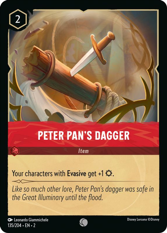 Peter Pan's Dagger - 135/204 - Common