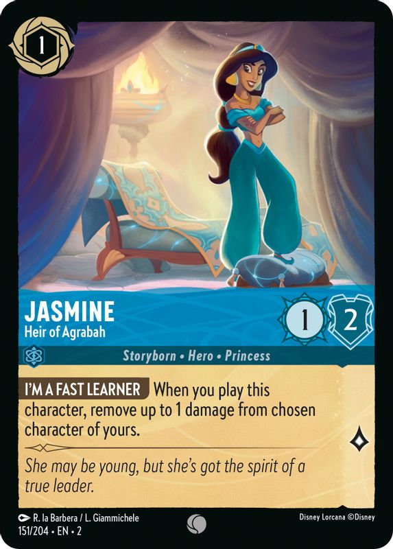 Jasmine - Heir of Agrabah - 151/204 - Common