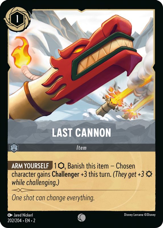 Last Cannon - 202/204 - Common
