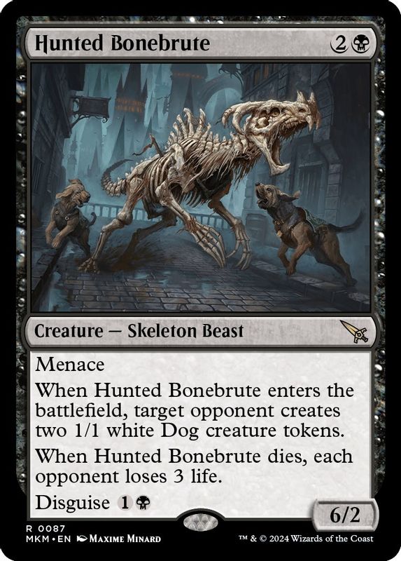 Hunted Bonebrute - 87 - Rare