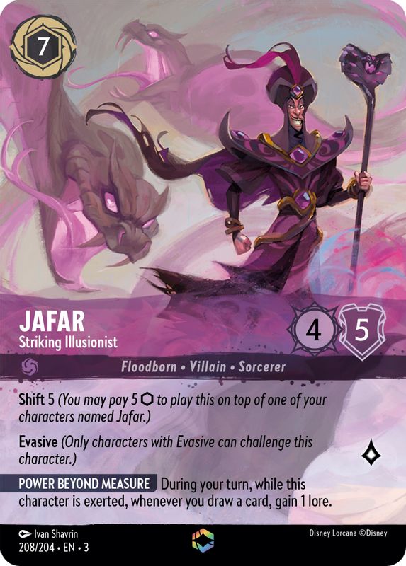 Jafar - Striking Illusionist (Enchanted) - 208/204 - Enchanted