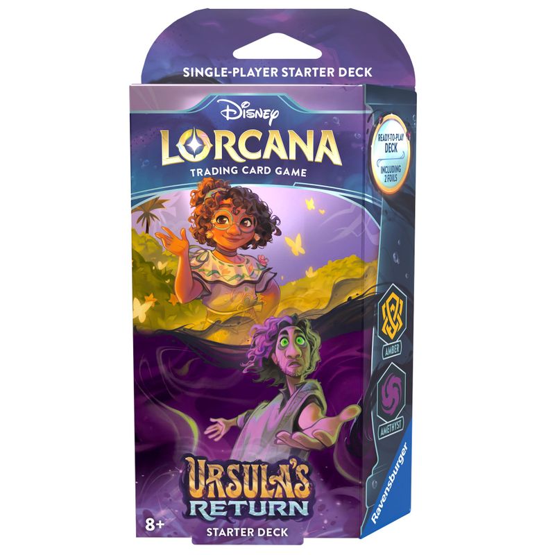 Disney Lorcana: Ursula's Return Starter Deck (Amber & Amethyst)