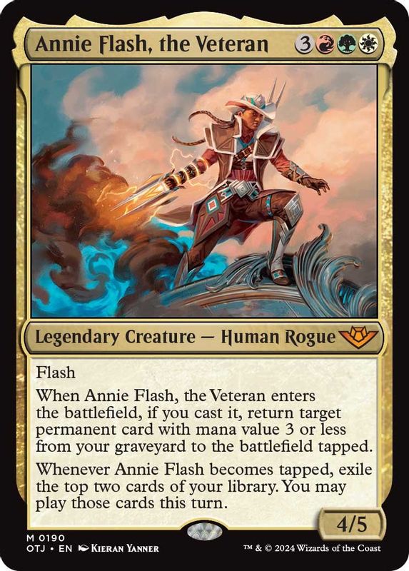 Annie Flash, the Veteran - 190 - Mythic