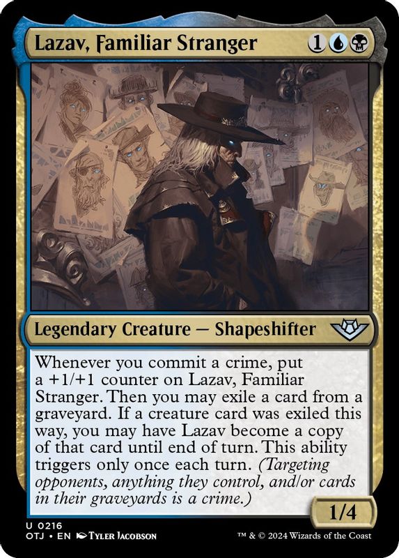 Lazav, Familiar Stranger - 216 - Uncommon