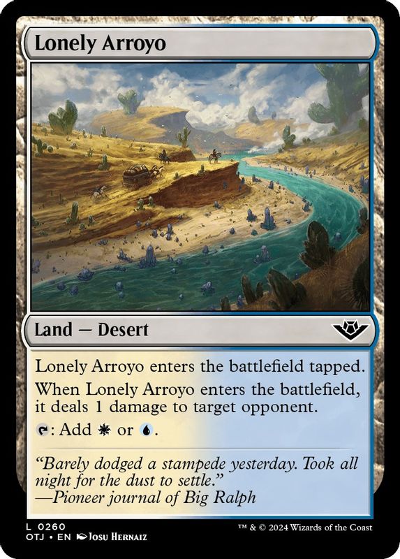 Lonely Arroyo - 260 - Land