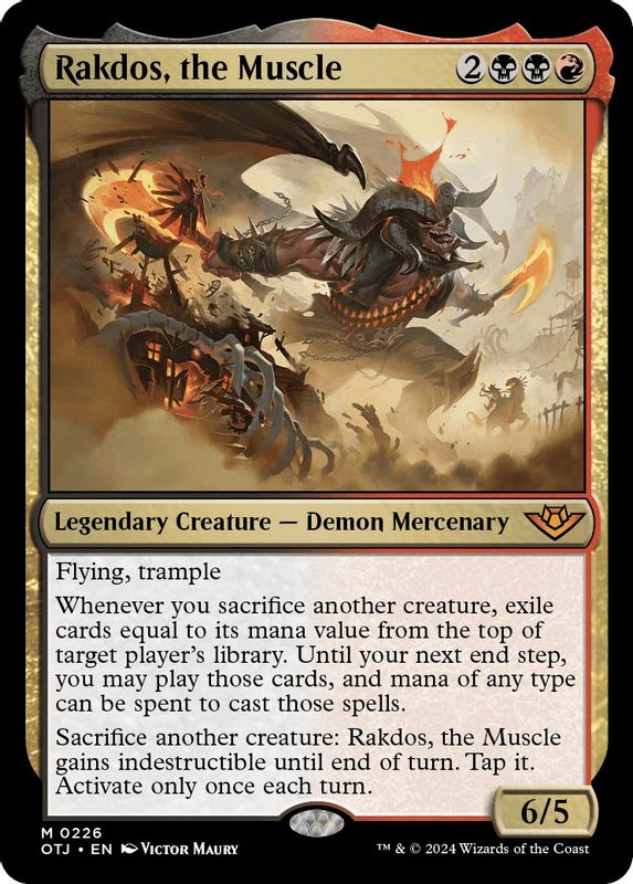 Rakdos, the Muscle - 226 - Mythic