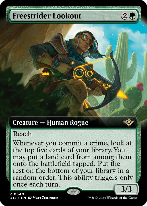 Freestrider Lookout (Extended Art) - 340 - Rare