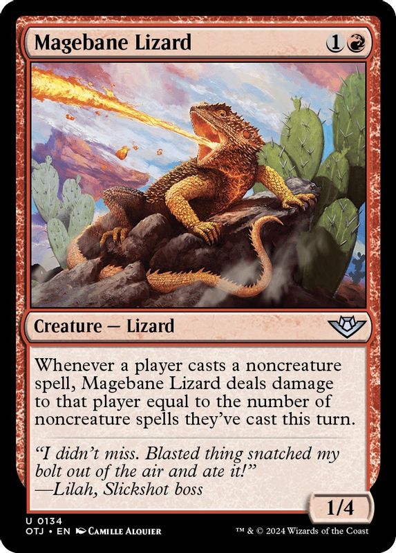Magebane Lizard - 134 - Uncommon