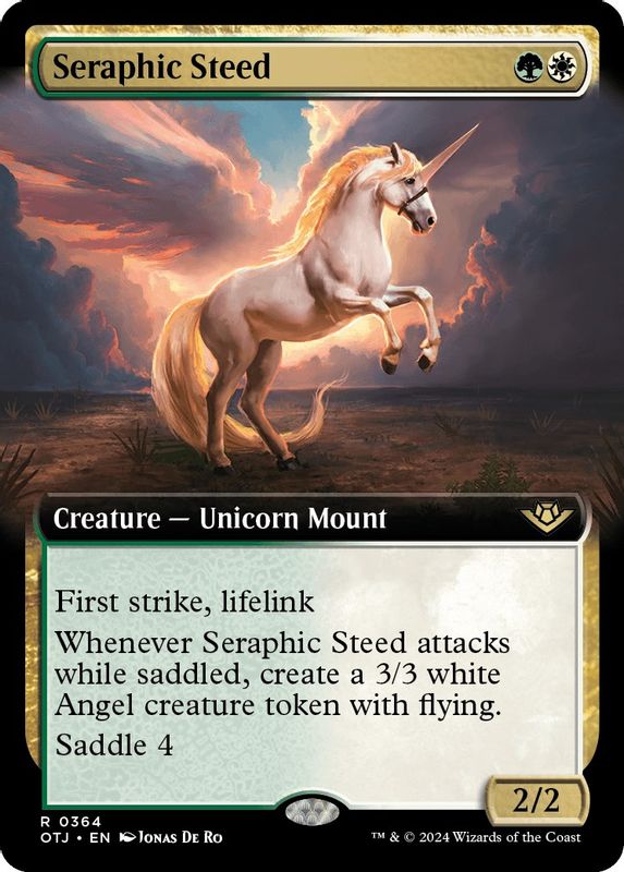 Seraphic Steed (Extended Art) - 364 - Rare