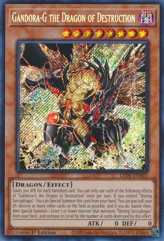 Gandora-G the Dragon of Destruction - LEDE-EN001 - Secret Rare
