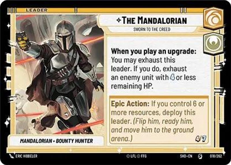 The Mandalorian - Sworn To The Creed - 018/262 - Special