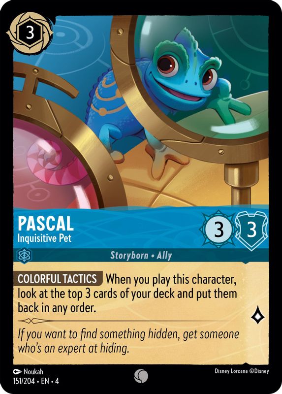 Pascal - Inquisitive Pet - 151/204 - Common