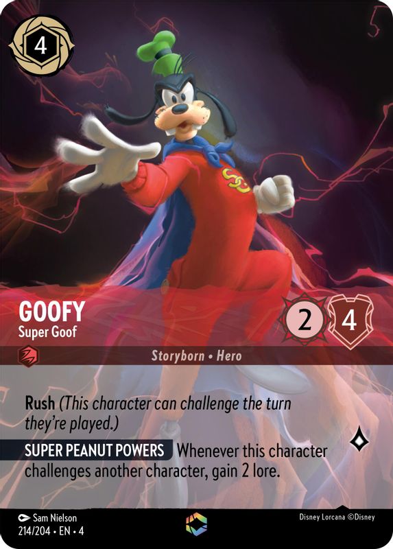 Goofy - Super Goof (Enchanted) - 214/204 - Enchanted