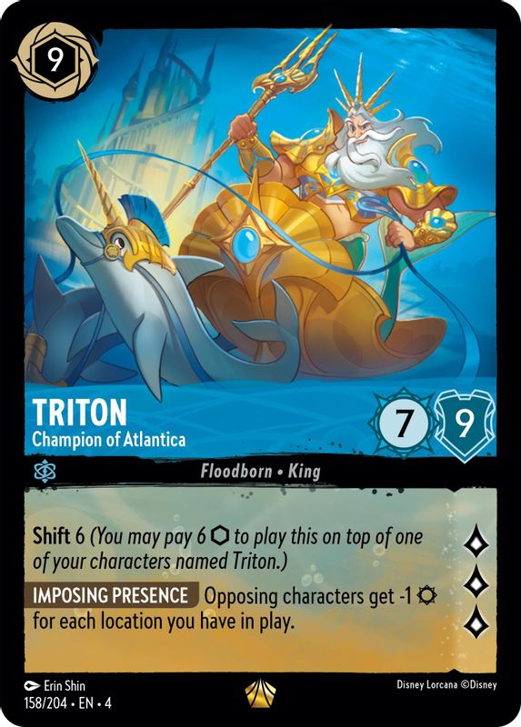 Triton - Champion of Atlantica - 158/204 - Legendary