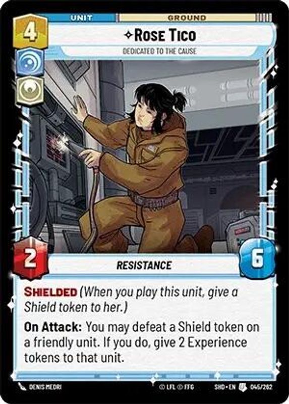 Rose Tico - Dedicated to the Cause - 045/262 - Uncommon