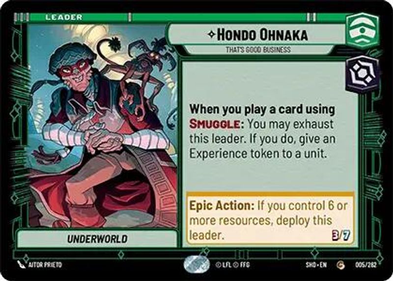 Hondo Ohnaka - That's Good Business - 005/262 - Common