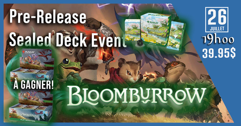 MTG - Bloomburrow Pre-Release - Sealed Deck Event