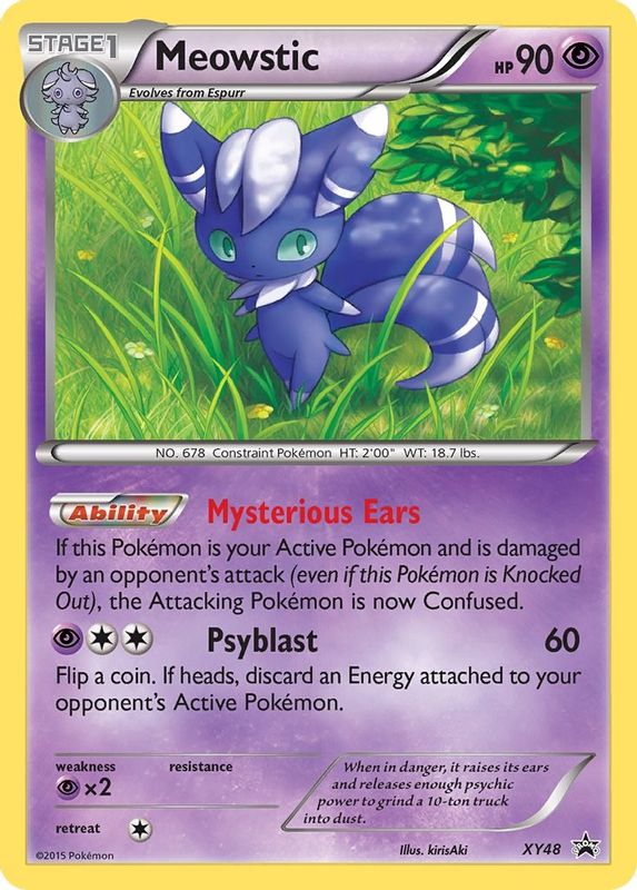 Meowstic - XY48 - XY48 - Promo