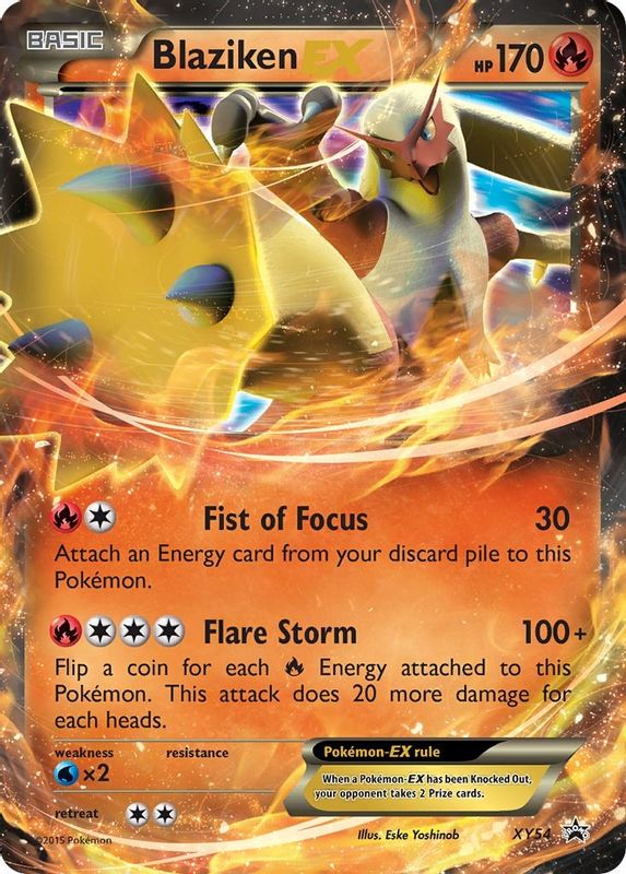 Blaziken EX - XY54 - XY54 - Promo