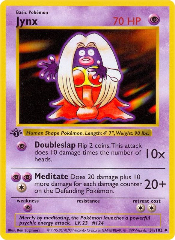 Jynx - 031/102 - Uncommon