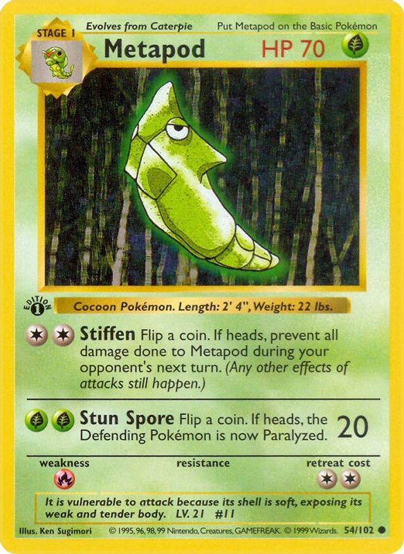Metapod - 054/102 - Common